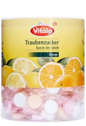 Image Traubenzucker Orange - Himbeere - Zitrone